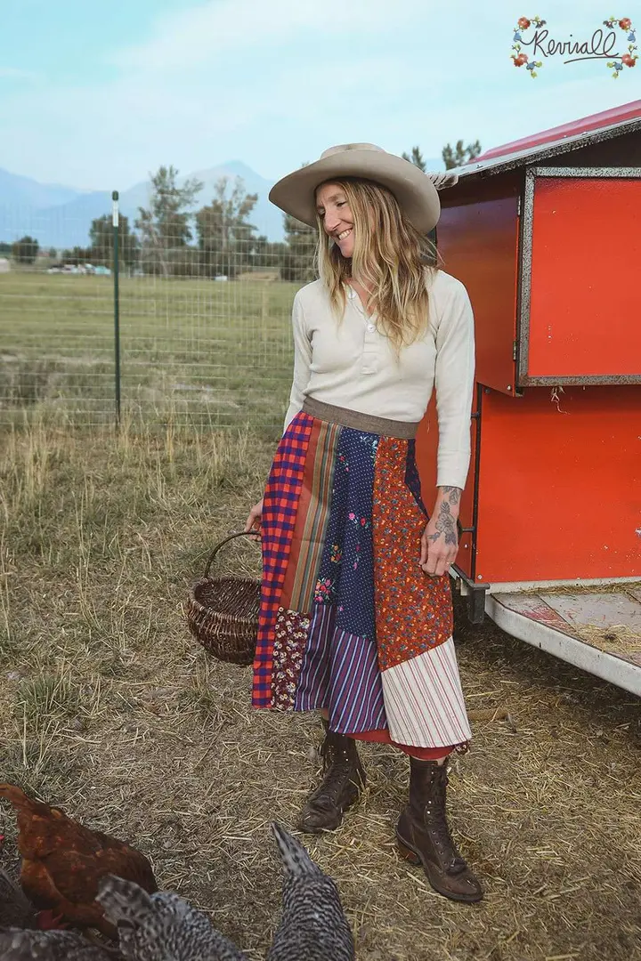 Pre-Order Skirt of Many Colors-Red Version