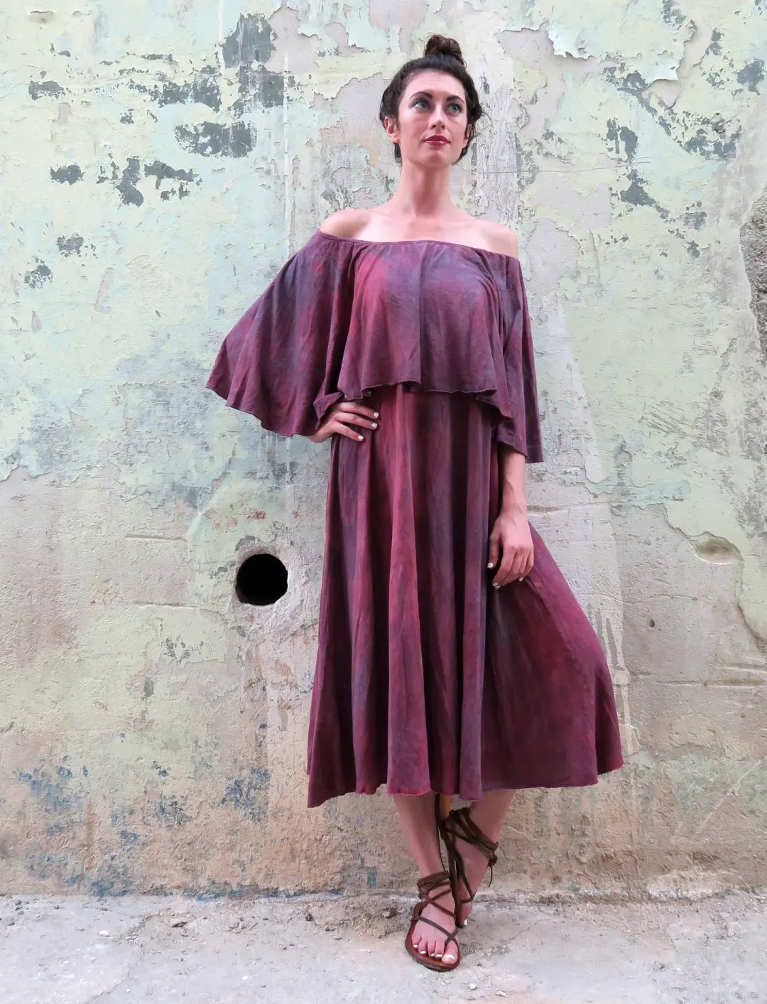 Frida Wanderer Below Knee Dress