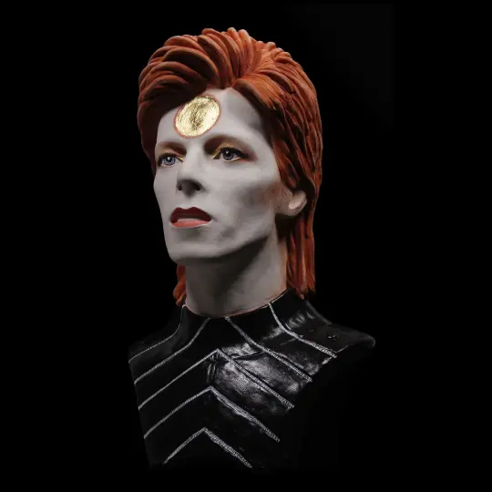 David Bowie 'Ziggy Stardust' - Full Head Bust Sculpture