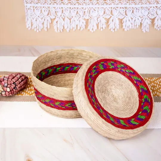 Palm Woven Tortilla/Bread Basket
