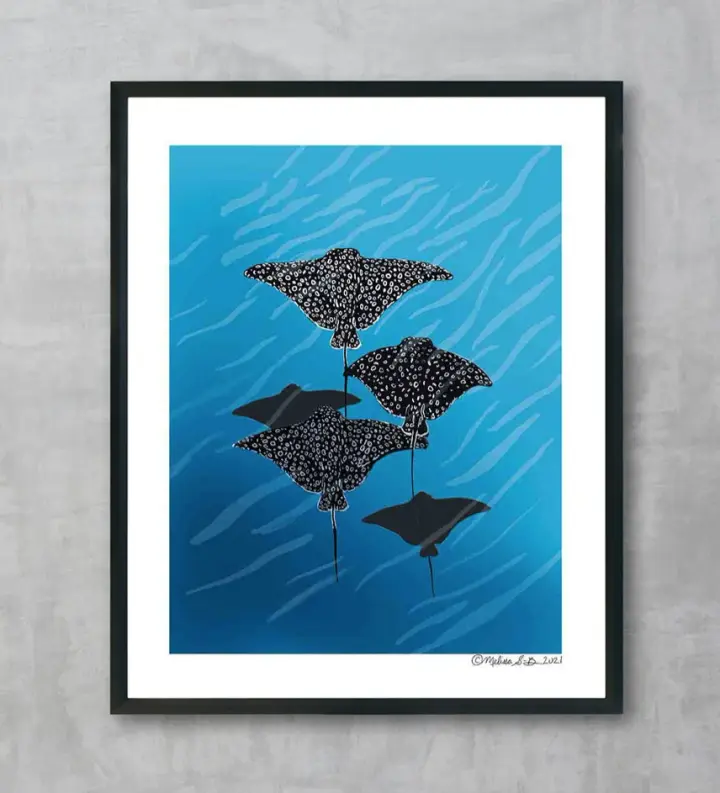 Stingray Fine Art Print