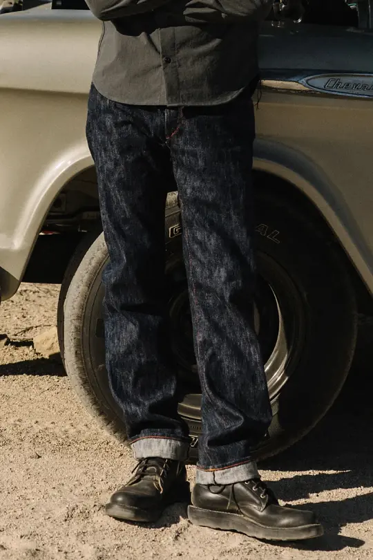 The Hammer Straight Monster Slub Indigo - Rinse 17oz Selvedge