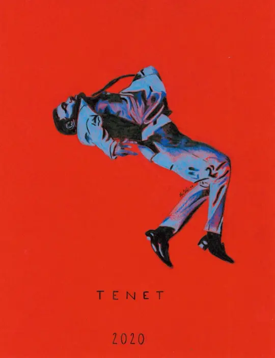 “Time runs out.” TENET Art Print