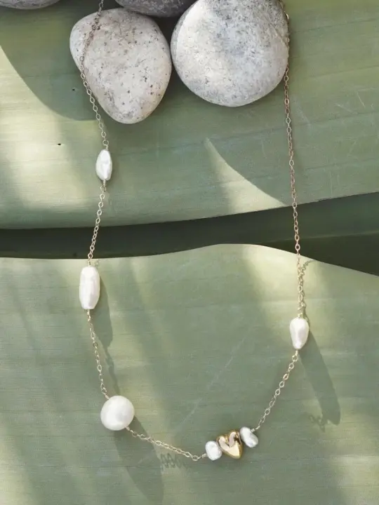 Pearl Satellite of Love Necklace