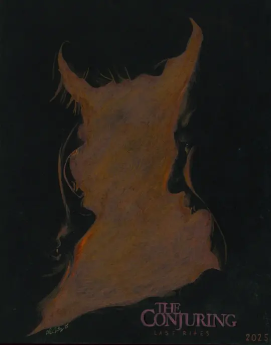 “Once we start there’s no going back.” THE CONJURING: LAST RITES Art Print