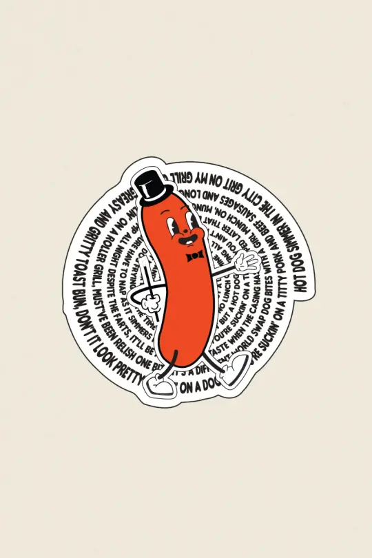 Doughboys: Let Me Be Frank Sticker