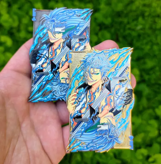 6 of Clubs Pin (Sandblast Card)