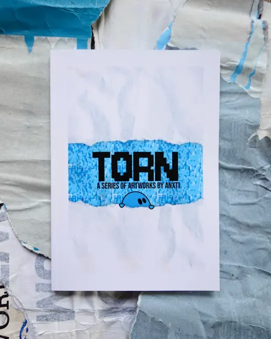 "Torn" Paperback Art Book