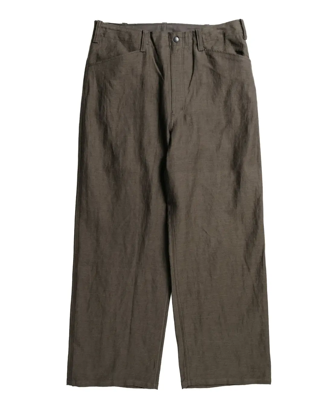 marka Type Ben Work Pants Wool Linen Moleskin Olive