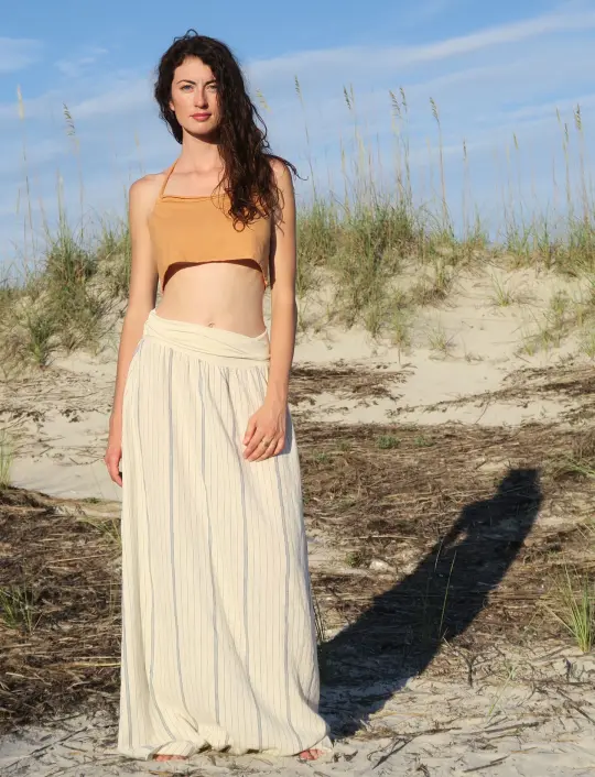 Drawstring Halter Simplicity Bralette
