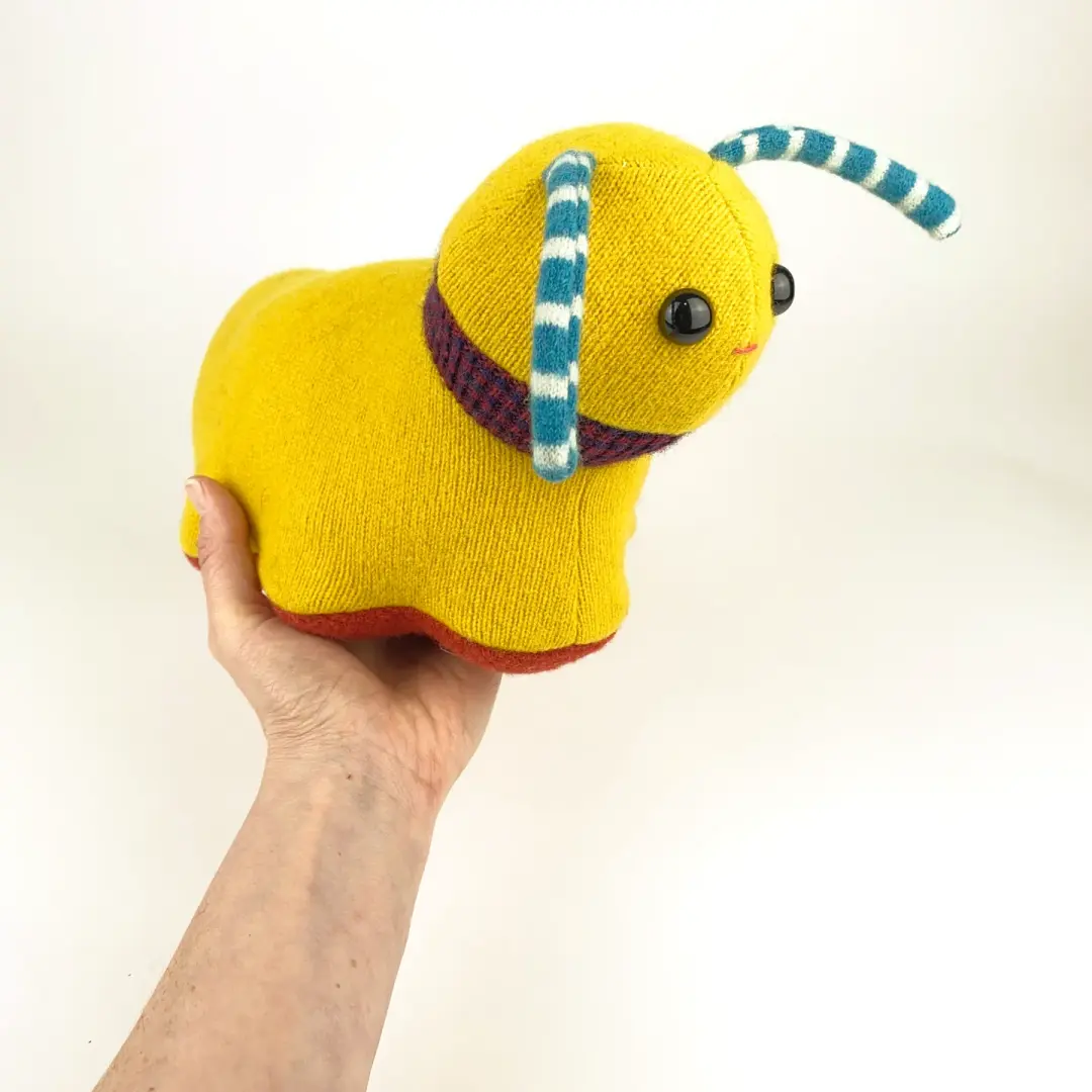 Popcorn the plush caterpillar style my friend monster™