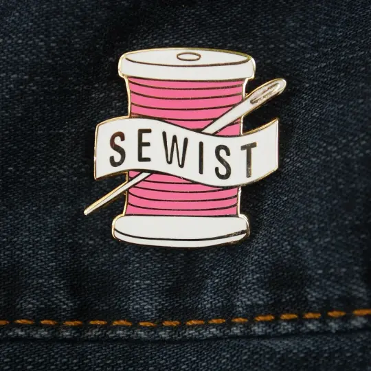 Sewist Enamel Pin