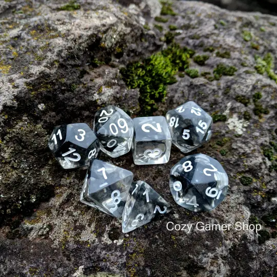 Squid Ink Dice Set