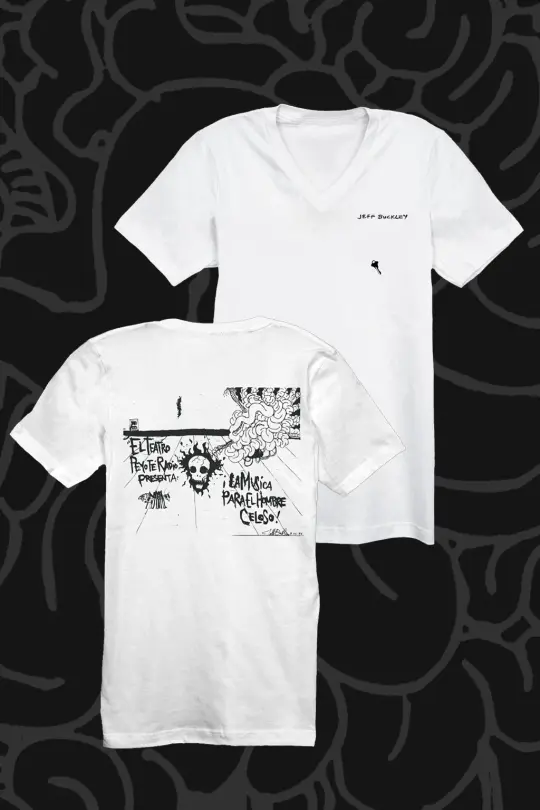 Jeff Buckley: Peyote Radio Theater V-Neck Tee