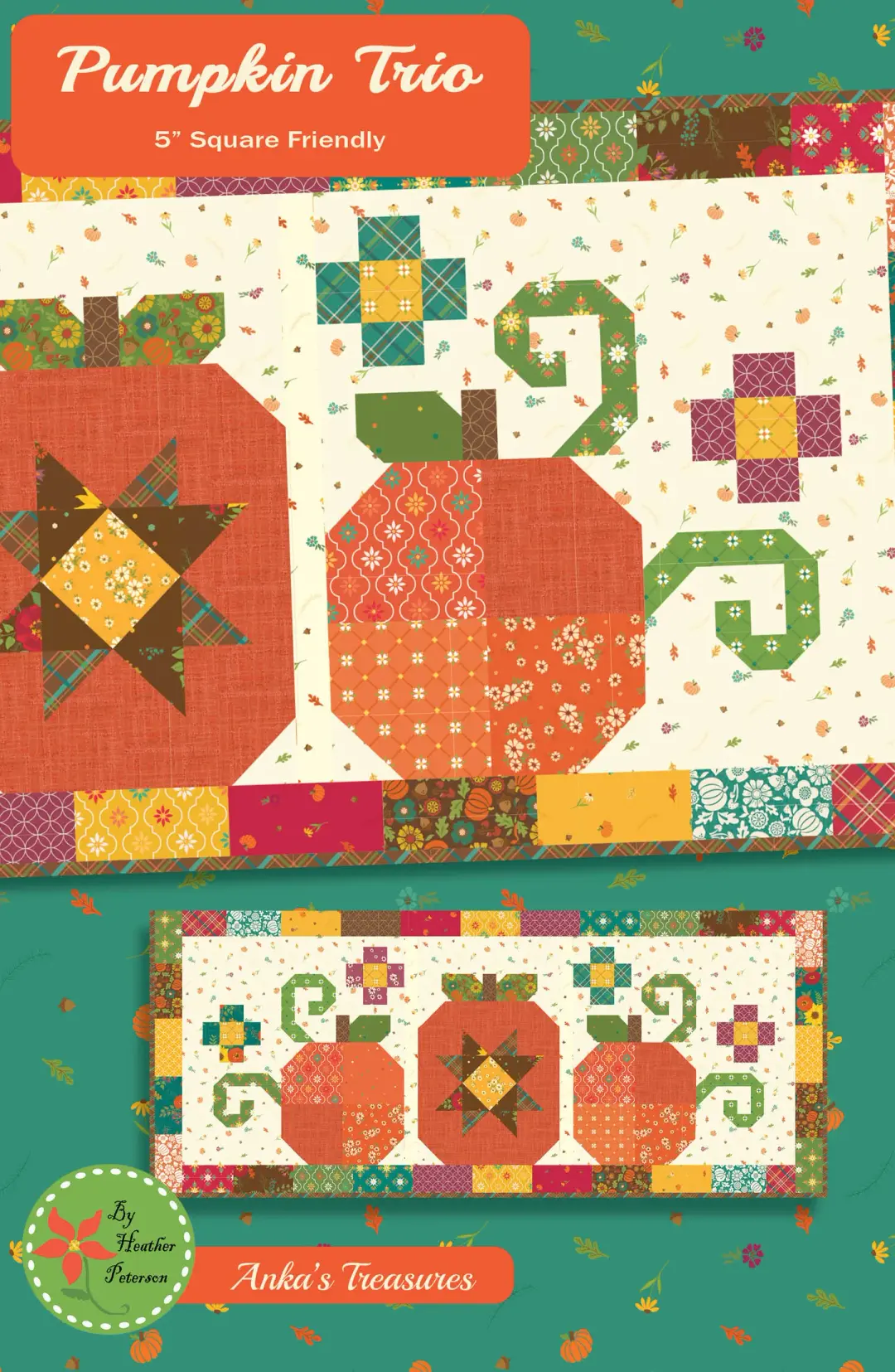 Pumpkin Trio Paper Pattern