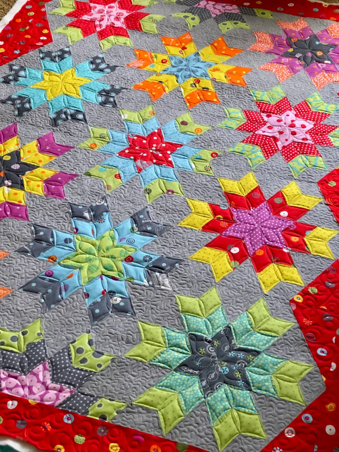 Magic Snowflake Quilt