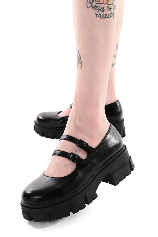 Dahlia Platform Mary Janes - No Restock!