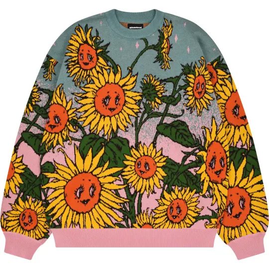 Summer Sunflowers Sweater