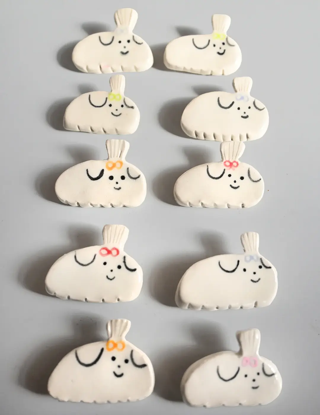 MALTESE Ceramic pin