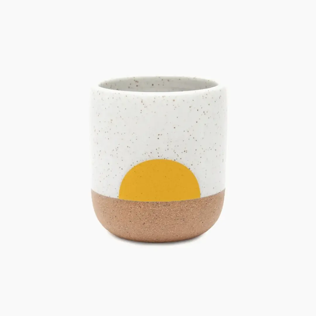 White Sunrise Wolf Cup