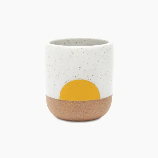White Sunrise Wolf Cup