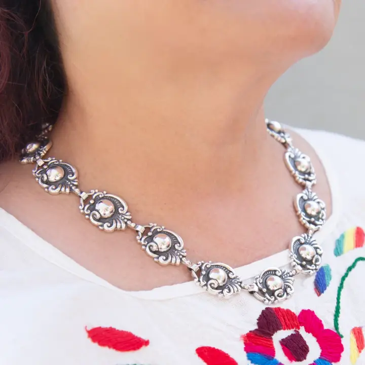 Sterling Silver Belleza Necklace