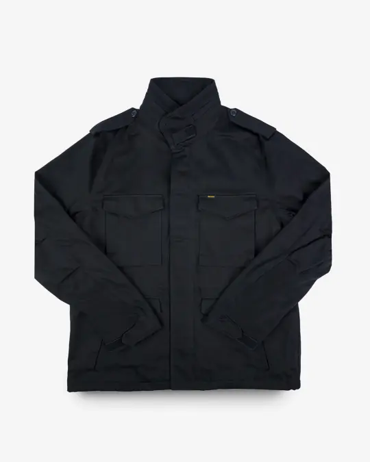 Sateen M65 Field Jacket - Black