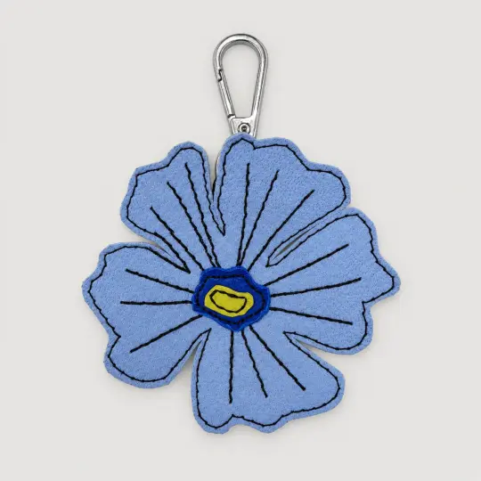 the leather poppy bag charm 52-of-70