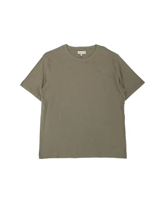 Merz B. Schwanen HPT01 Cotton Hemp T-Shirt Light Army