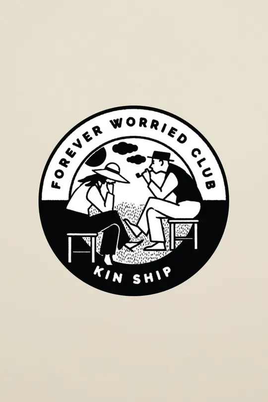Forever Worried Sticker