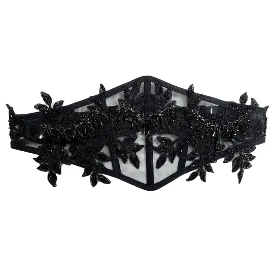 BLACK WIDOW CORSET BELT