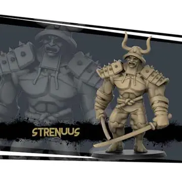 stenuus gladiator miniature in 28mm scale for tabletop RPGs.