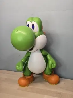 Super Mario LET'S GO YOSHI 12" Action Figure Sounds WORKS Jakks Intera