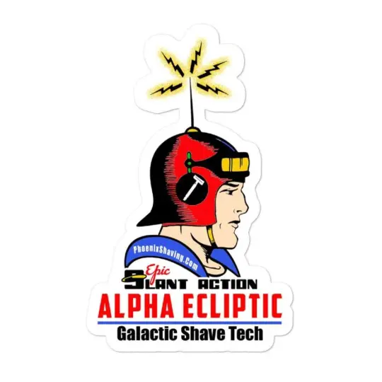 Alpha Ecliptic Vinyl Sticker | 3 Sizes