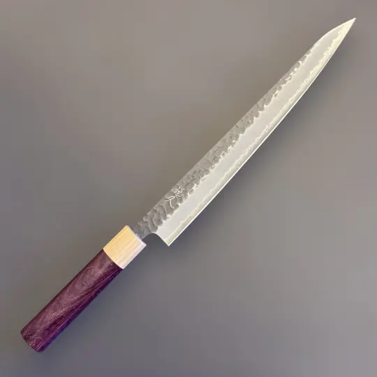 Tsunehisa Aogami Super Tsuchime Kurouchi Sujihiki 240mm