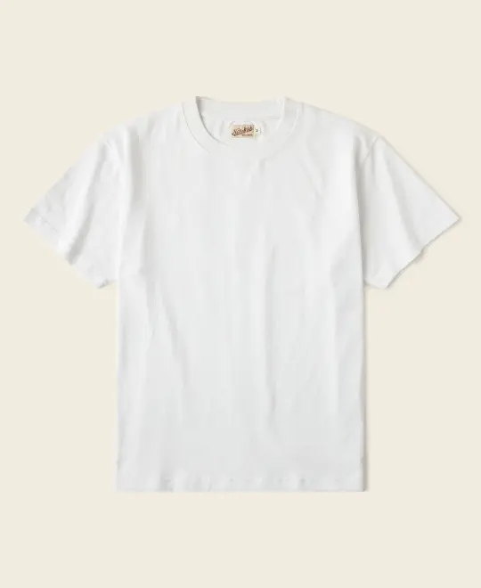 9 oz Cotton Tubular T-Shirt - White