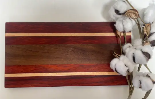 24M003 - Mixed Padauk, Maple & Walnut