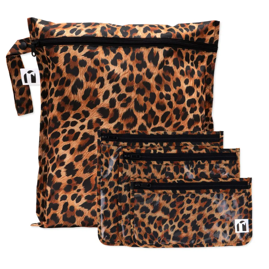 The Commuter Essential 4-Piece Set: Leopard