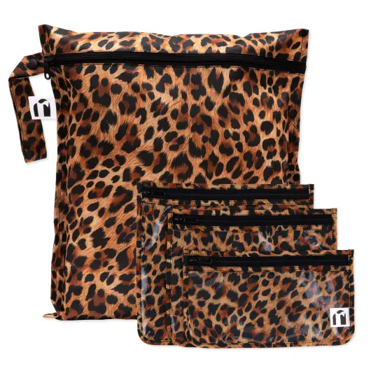 The Commuter Essential 4-Piece Set: Leopard