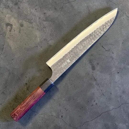 Anryu Aogami Super Kurouchi Gyuto 210mm