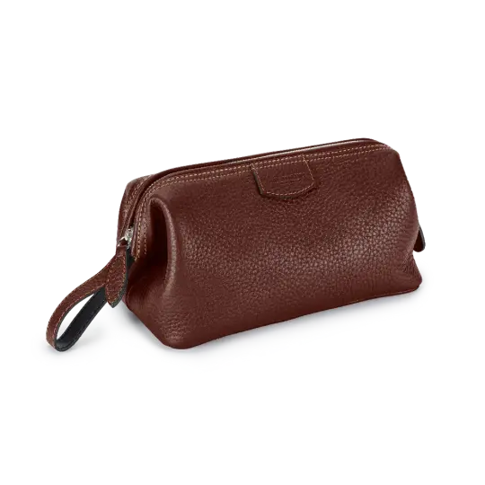 T&H Havana Nappa Wash Bag