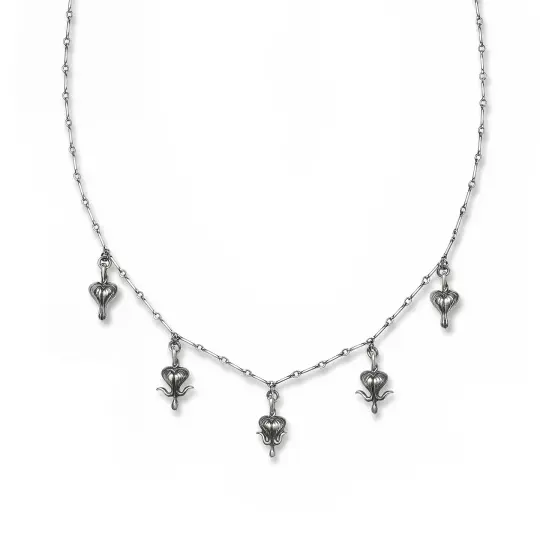 Blood of Spring Charm Necklace.