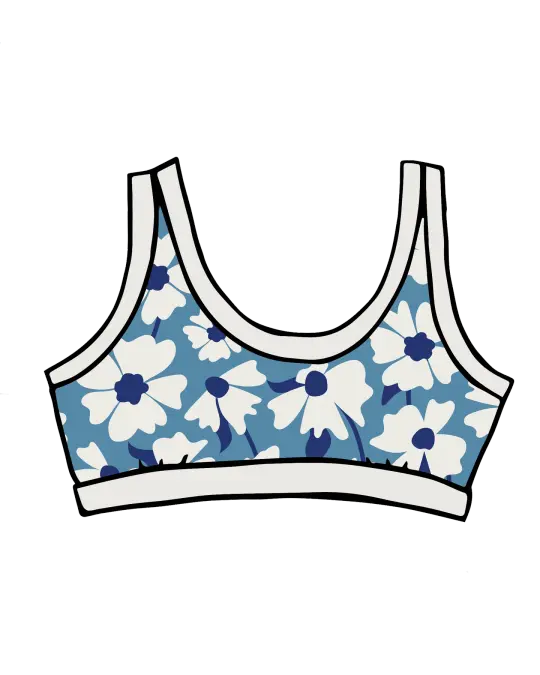 Bralette Moody Blooms