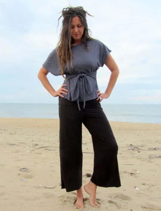 Boat Kimono Belted Shirt