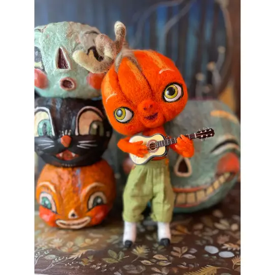 The Pumpkin Troubadour (Wooly)