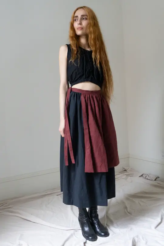 Solange Linen Skirt