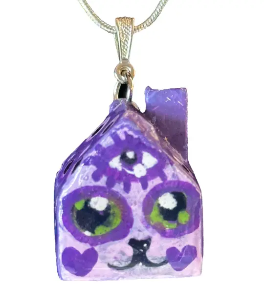 9 Lives Cathaus Collection - necklace handmade charms Ltd ed signed  #9