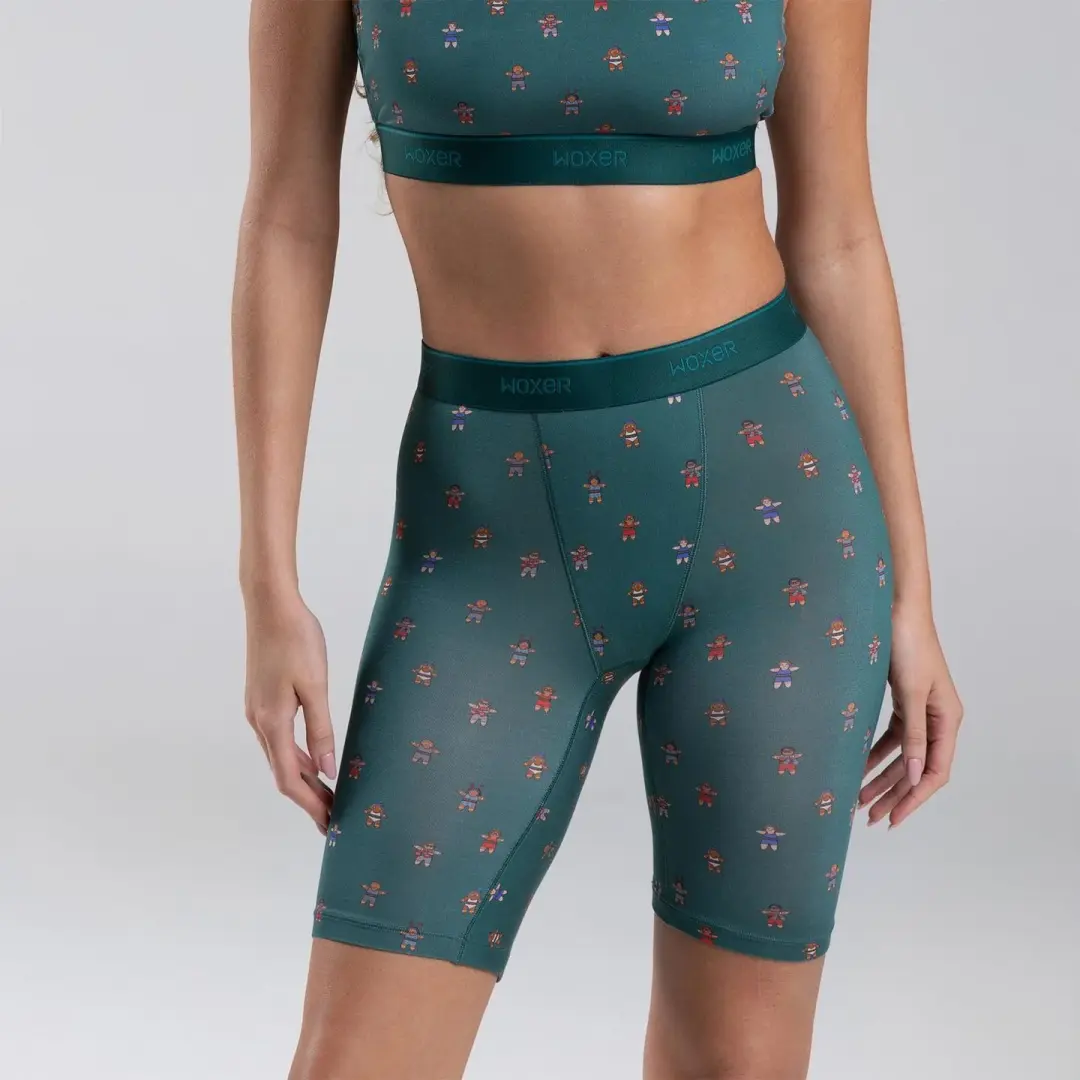 Biker High Waisted Cookie Party