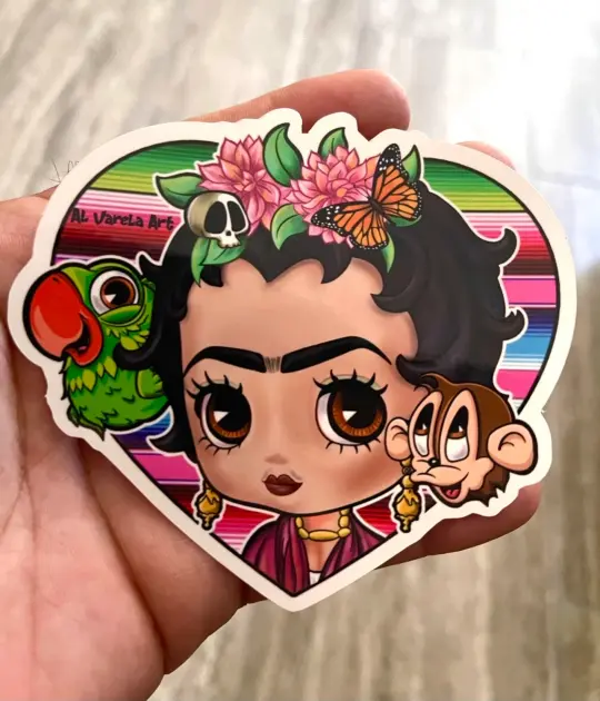 Frida Boop butterfly