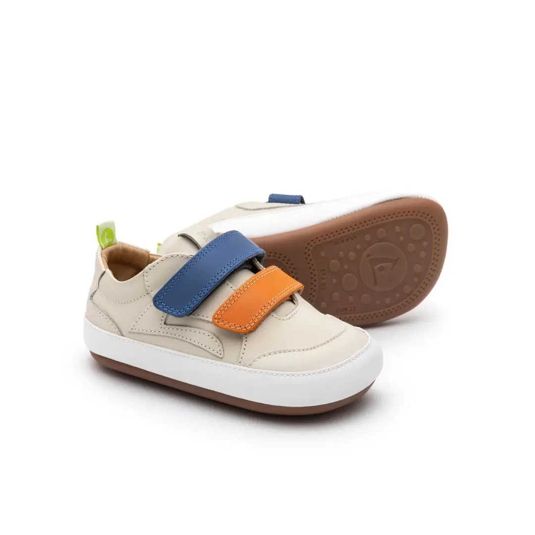 Landy Sneakers - Tapioca / Tangerine / Blue Tang (Baby)